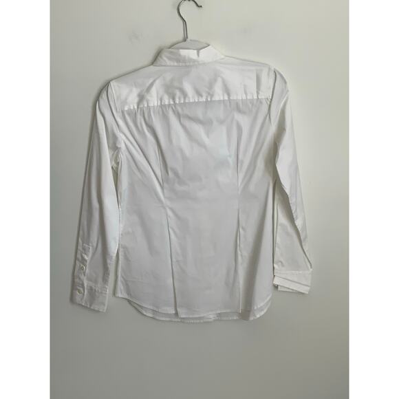 Ann Taylor Petite White Button down NWT 10P - Picture 4 of 7